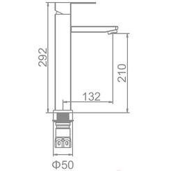 Смеситель Ledeme L71133