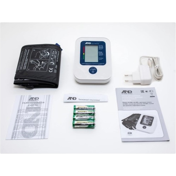 Тонометр A&D UA-888 (с адаптером)