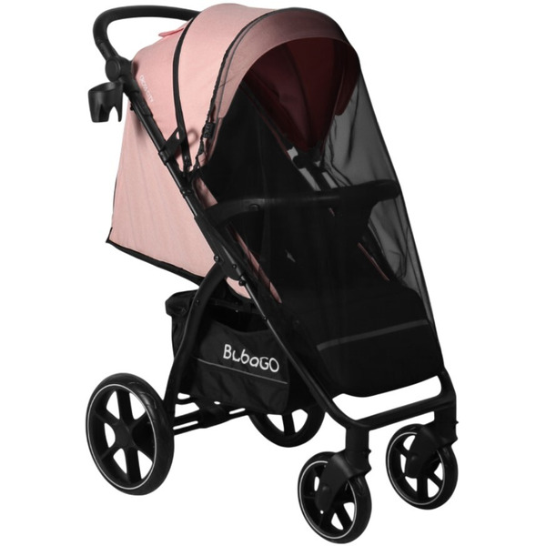 Коляска детская прогулочная BubaGo CROSS City BG 155-2 (розовый)