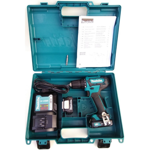 Дрель-шуруповерт Makita DF333DWAE