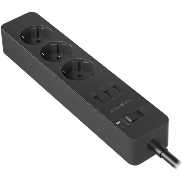 Сетевой фильтр Harper UCH-325 (черный)