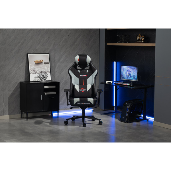 Кресло компьютерное EVOLUTION Throne Grey