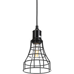 Светильник подвесной ЭРА PL10 BK Б0037457