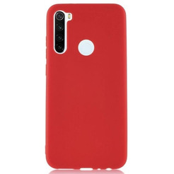 Накладка CASE Matte для Xiaomi Redmi Note 8 (2019) / (2021) красный