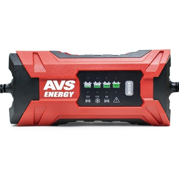Зарядное устройство для автомобильного аккумулятора AVS BT-2S(2A.35W) 6/12V