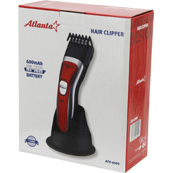 Машинка для стрижки волос Atlanta ATH-6909 (черный/красный)