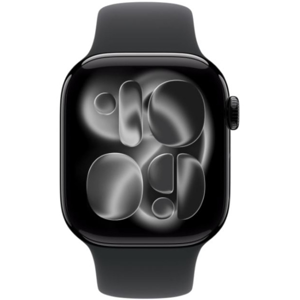 Смарт-часы Apple Watch S11 42mm A3331 Jet Black MEQT4X/A  (размер ремешка S/M)