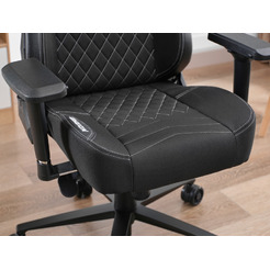 Игровое кресло Evolution Nomad (черный/белый)