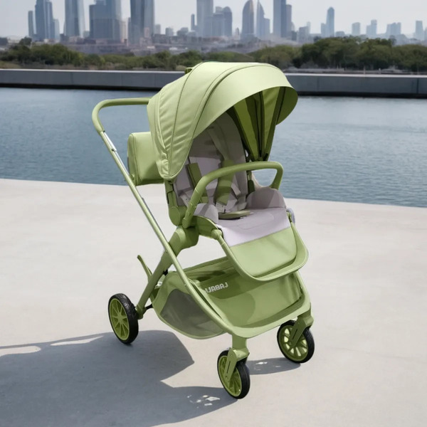 Детская прогулочная коляска Labalu Wave Q7 (зеленый)