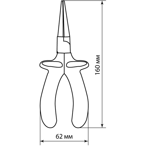 Круглогубцы TDM SQ1010-1105