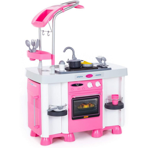 Детская кухня Полесье Carmen №7 с посудомоечной машиной и варочной панелью 47991