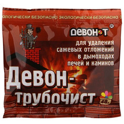 Средство для чистки дымоходов и печных труб Девон Девон-трубочист 40г