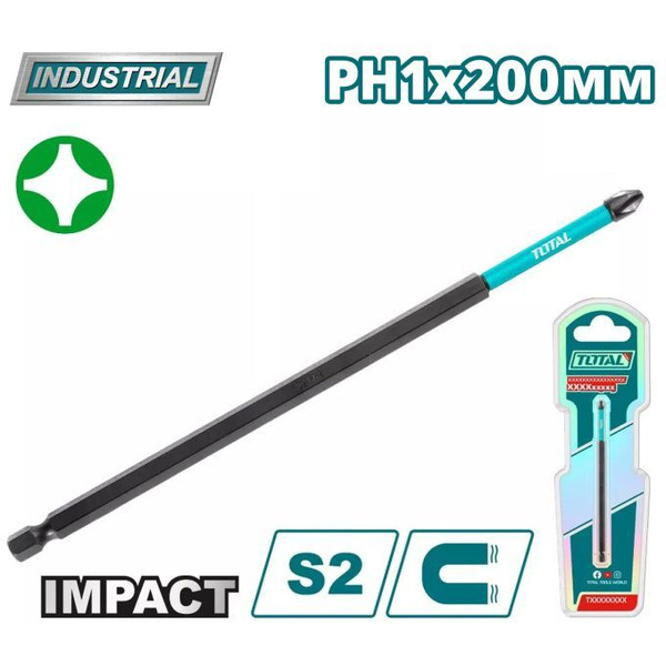 Бита Total TACIM71PH1200