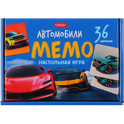 Настольная игра Hatber Мемо Автомобили 36ИнМ_35002