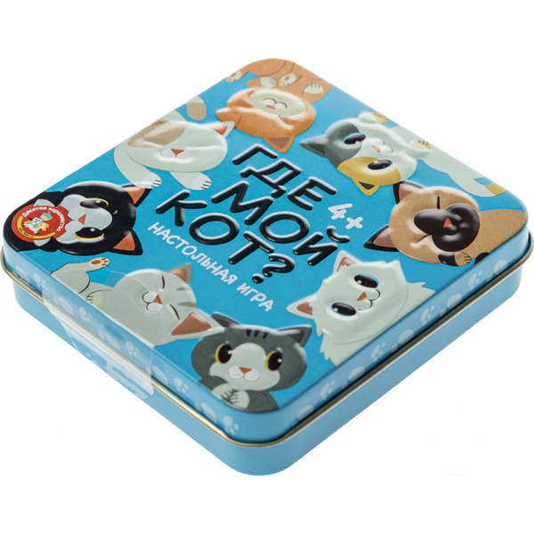 Настольная игра Десятое королевство Пластиковые кубики. Где мой кот 03569