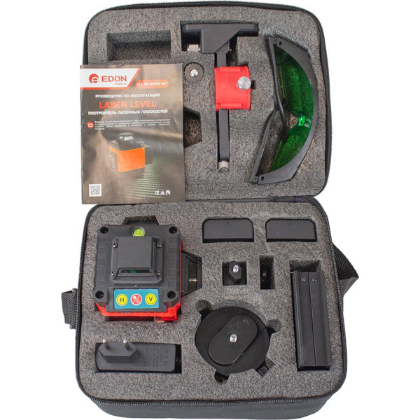 Лазерный нивелир EDON CLL 4D/40FW SET(29780)