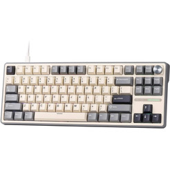 Клавиатура Royal Kludge RK R87 Pro Half Grey (Creamy switch)