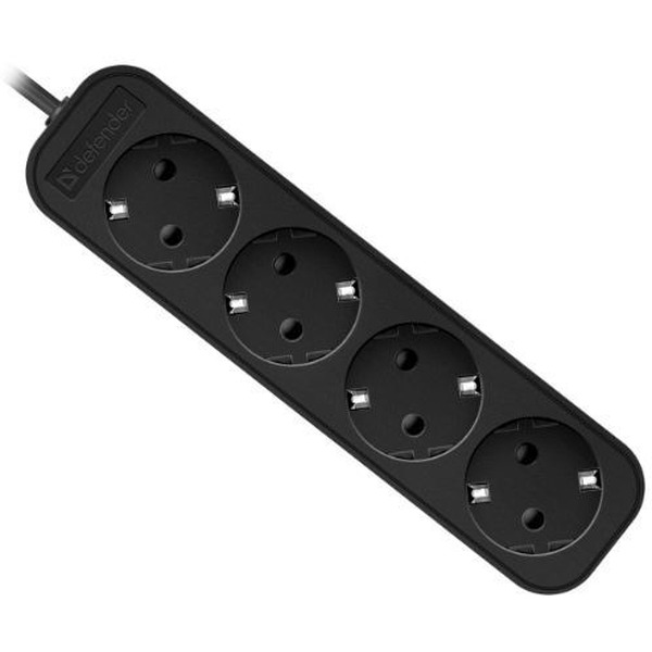 Удлинитель Defender M418 (99325) черный