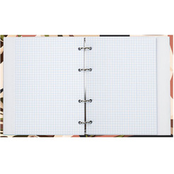 Тетрадь BRAUBERG 404075 на кольцах А5 175х215мм, 120л, твердый картон, клетка