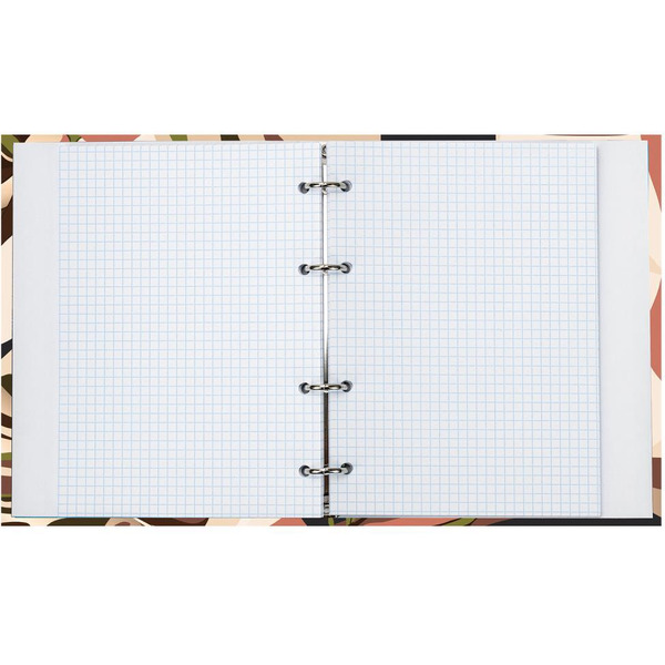 Тетрадь BRAUBERG 404075 на кольцах А5 175х215мм, 120л, твердый картон, клетка