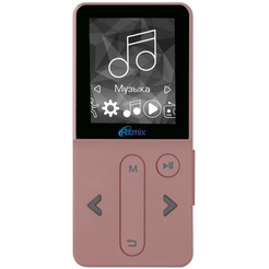 Проигрыватель Flash RITMIX RF-4910 8Gb розовый
