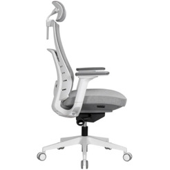 Офисное кресло SPARX FT-6 Raze White (серый)