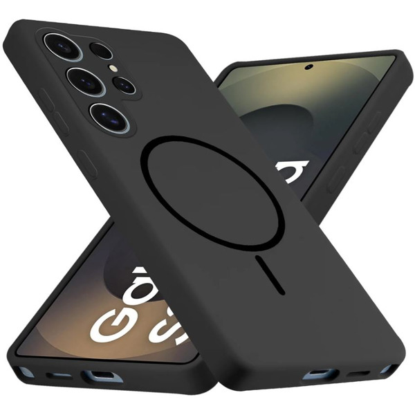 Бампер Bingo Silicone Magnetic для SAMSUNG S25 Ultra Черный