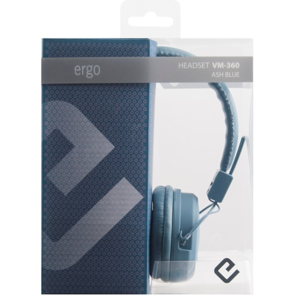 Наушники ERGO VM-360 Ash Blue