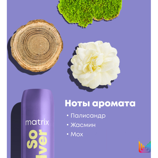 Шампунь для блонда Matrix Total Results Color Obsessed So Silver  300мл