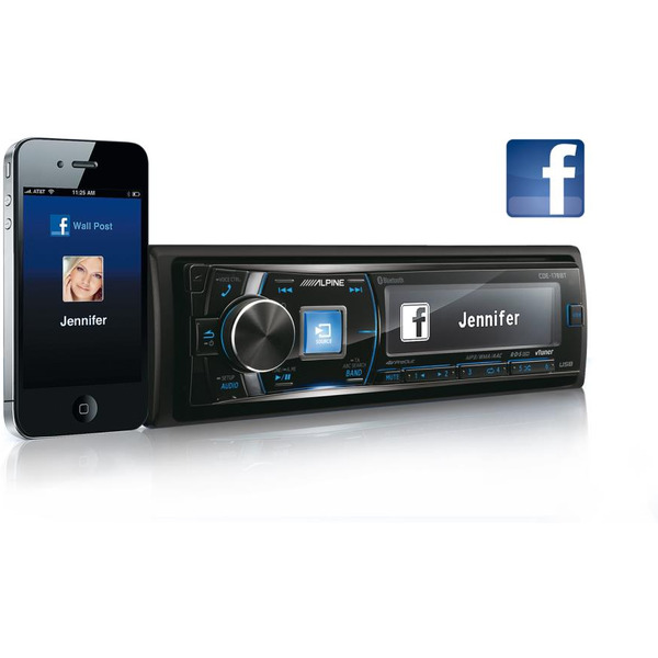 Автомагнитола ALPINE CDE-178BT