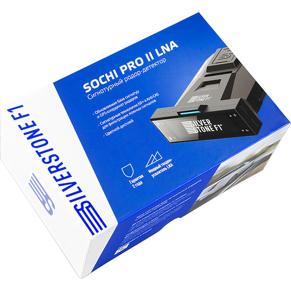 Радар-детектор SILVERSTONE F1 SOCHI-PRO II LNA