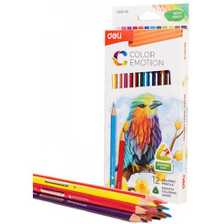 Карандаши цветные Deli C00200 (12 цветов)