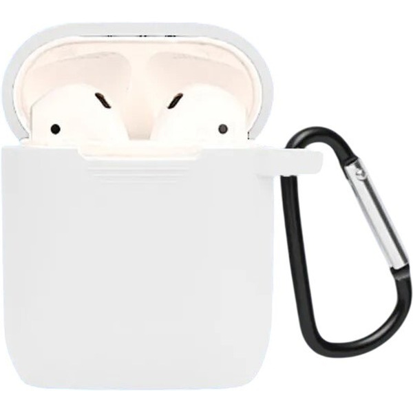 Чехол Bingo Silicone для APPLE AirPods 2 (белый)