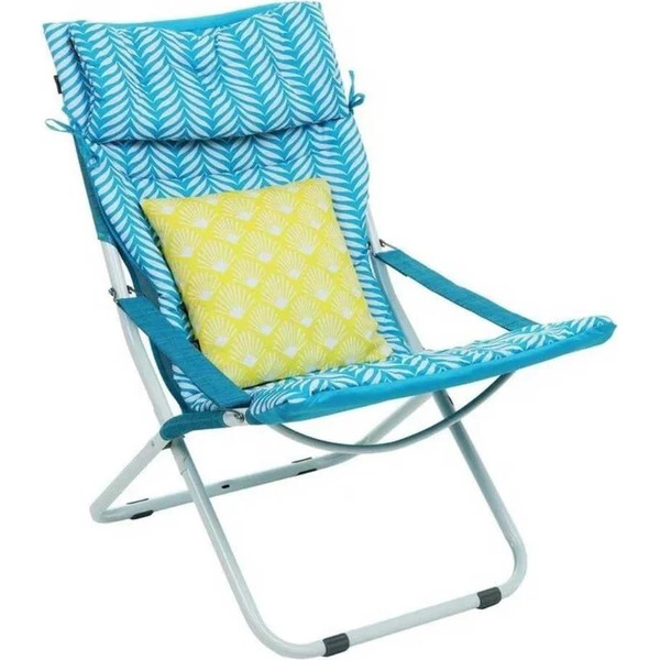 Кресло-шезлонг Ника Haushalt HHK6/T (бирюзовый)