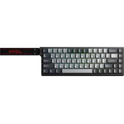 Клавиатура AULA WIN68HE PRO Light Gray-Dark Gray