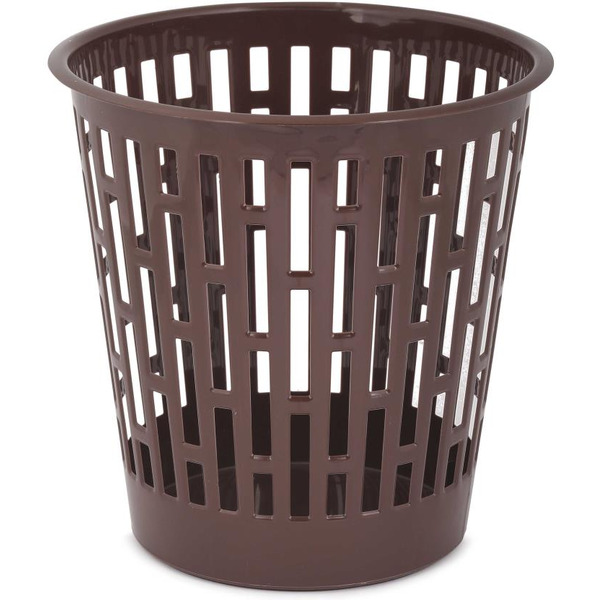 Корзина для бумаг Альтернатива Матрица М8216 9 л (коричневый)