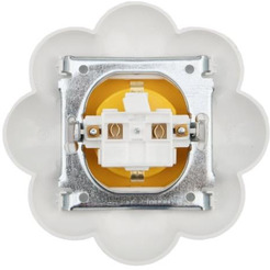 Розетка KRANZ HAPPY Ромашка KR-78-0622