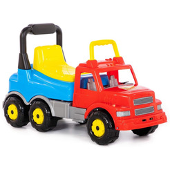 Каталка-автомобиль Полесье "Буран" №2 (красно-голубая)