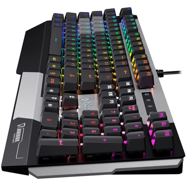 Клавиатура A4Tech Bloody B865N (серый/черный)