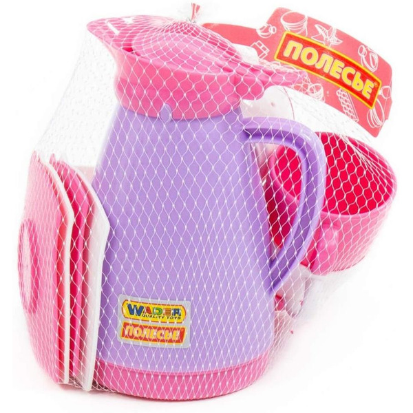 Набор детской посуды Полесье "Алиса" на 4 персоны (Pretty Pink)