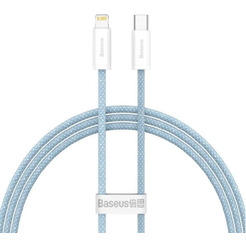 Кабель Baseus Lightning - USB Type-C CALD000103 (2 м, голубой)