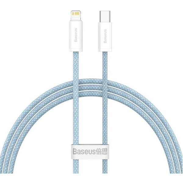 Кабель Baseus Lightning - USB Type-C CALD000103 (2 м, голубой)