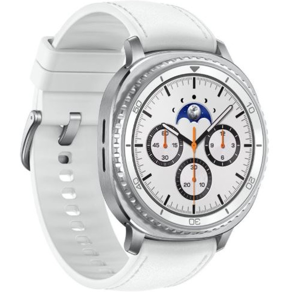 Умные часы Samsung Galaxy Watch 8 Classic 46 мм LTE (SM-L505FZWACAU) серебристый