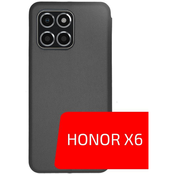 Чехол книга AKAMI Prime для Honor X6 Черный (32083)