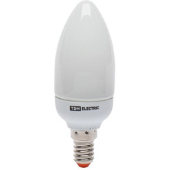 Лампочка TDM Electric КЛЛ-С-9 Вт-2700 К–Е14 SQ0323-0097