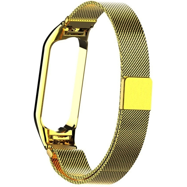 Ремешок Bingo Magnetic для Xiaomi Mi Band 3/4 Золотистый