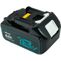 Аккумуляторная батарея VOLAT для Makita 18.0V 6.0AH (Li-ion) MAK-BL1850LED