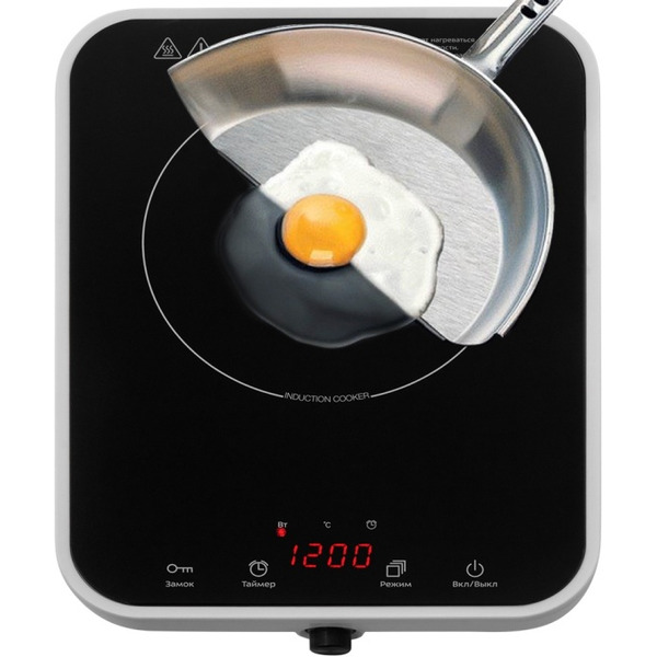 Настольная плита Kitfort КТ-135