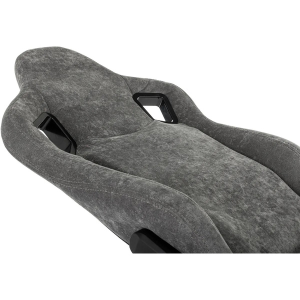 Кресло игровое Zombie Ghost Fabric (серый)