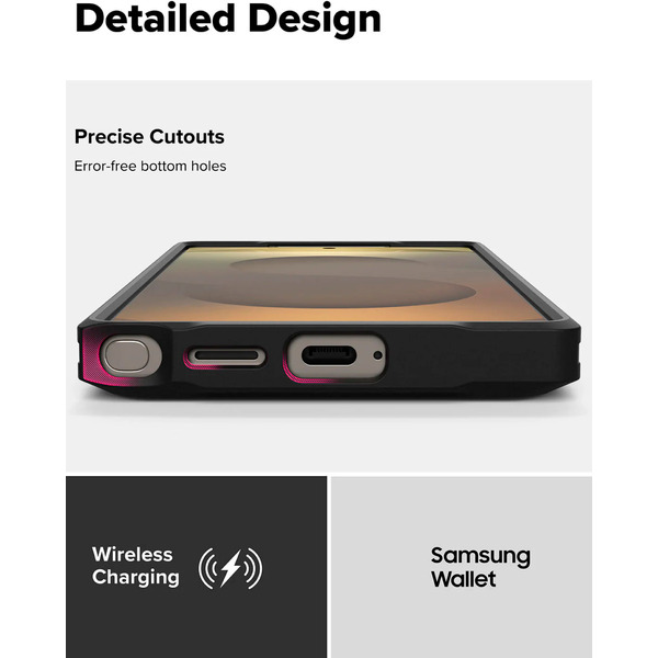 Чехол Ringke UX MAGNETIC для Galaxy S25 Ultra SMOKE BLACK